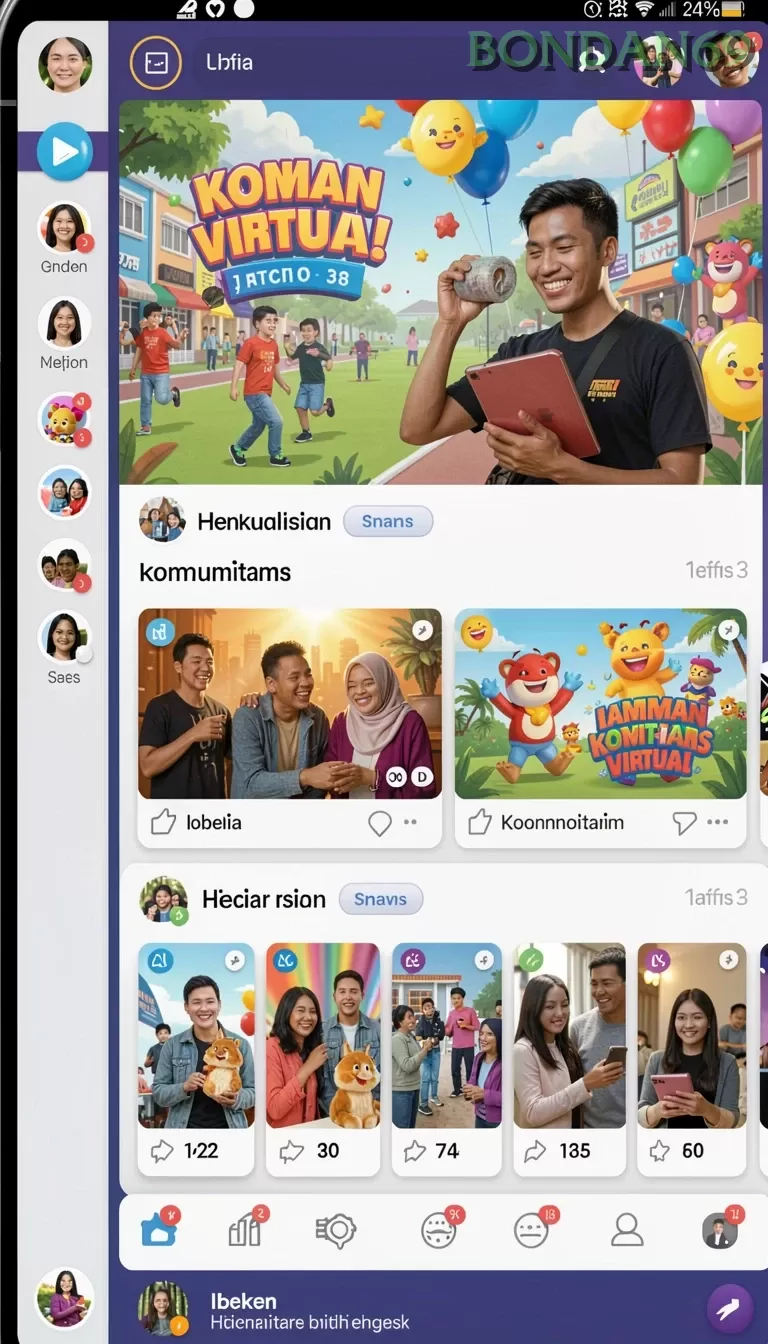 Pratinjau antarmuka bondan69 — aplikasi APK resmi Android v2.5.6